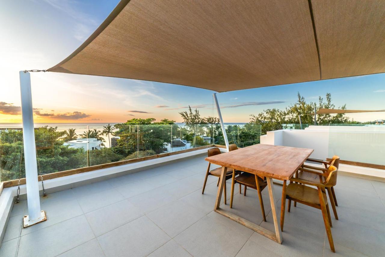 Penthouse 13 - One Bay Residence With Private Rooftop Terrace And Dip In Pool Pereybere Beach Eksteriør bilde